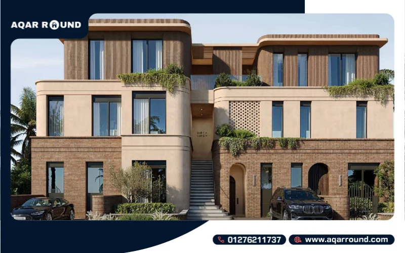 كمبوند كريسنت ووك التجمع السادس crescent walk بمقدم 8%